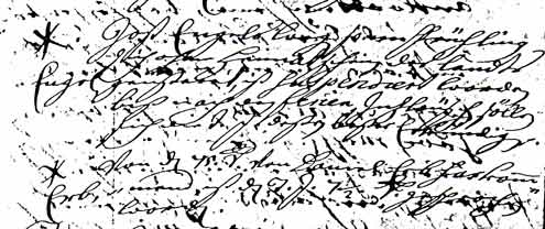 July 1, 1727 entry in the Taferkammer showing the Engels left Canton Bern with permission